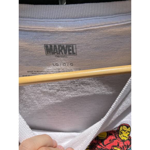 Marvel Comics Super Hero Tee Mens Large - Picture 3 of 3